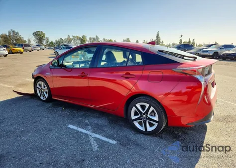 2016 Toyota Prius z USA, uszkodzony, nr VIN JTDKARFU1G3524805